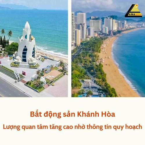 Bất Động Sản Khánh Hòa: Lượng Quan Tâm Tăng Cao Nhờ Thông Tin Quy Hoạch