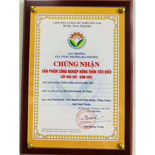 Chứng nhân nông nghiệp nông thôn tiêu biểu