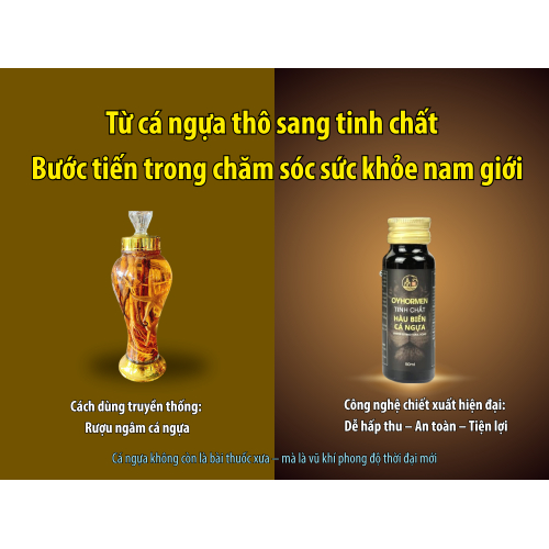 III. Từ cá ngựa thô sang tinh chất – bước tiến trong chăm sóc sức khỏe