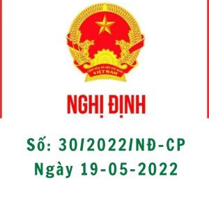 30/2022/NĐ-CP | Quy Định Mô Hình Quản Lý Khu Du Lịch