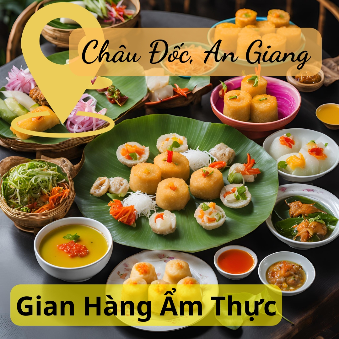 Gian Hàng Ẩm Thực Của Liên Đoàn Lao Động Tp. Châu Đốc