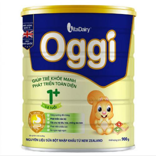 Sữa Bột Oggi 1+ Lon 900gr (1-2 Tuổi)