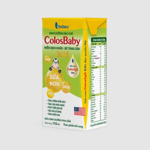 Sữa Bột Pha Sẵn ColosBaby Hộp 110ml (Thùng 48 Hộp)