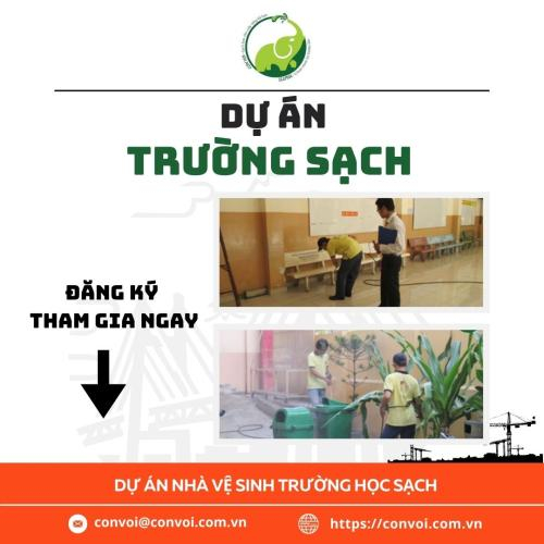 Đăng Ký Tham Gia Dự Án Trường Sạch