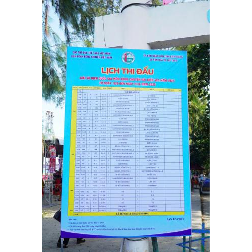 Lễ khai mạc Giải vô địch quốc gia và Trao huy chương Giải vô địch trẻ môn Bóng chuyền bãi biển 4x4 năm 2025