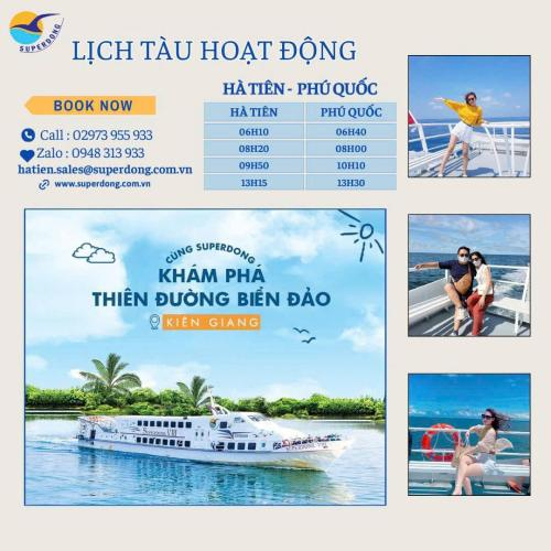 Tàu Cao Tốc Superdong Phục Vụ Quý Khách Dịp Lễ 2/9